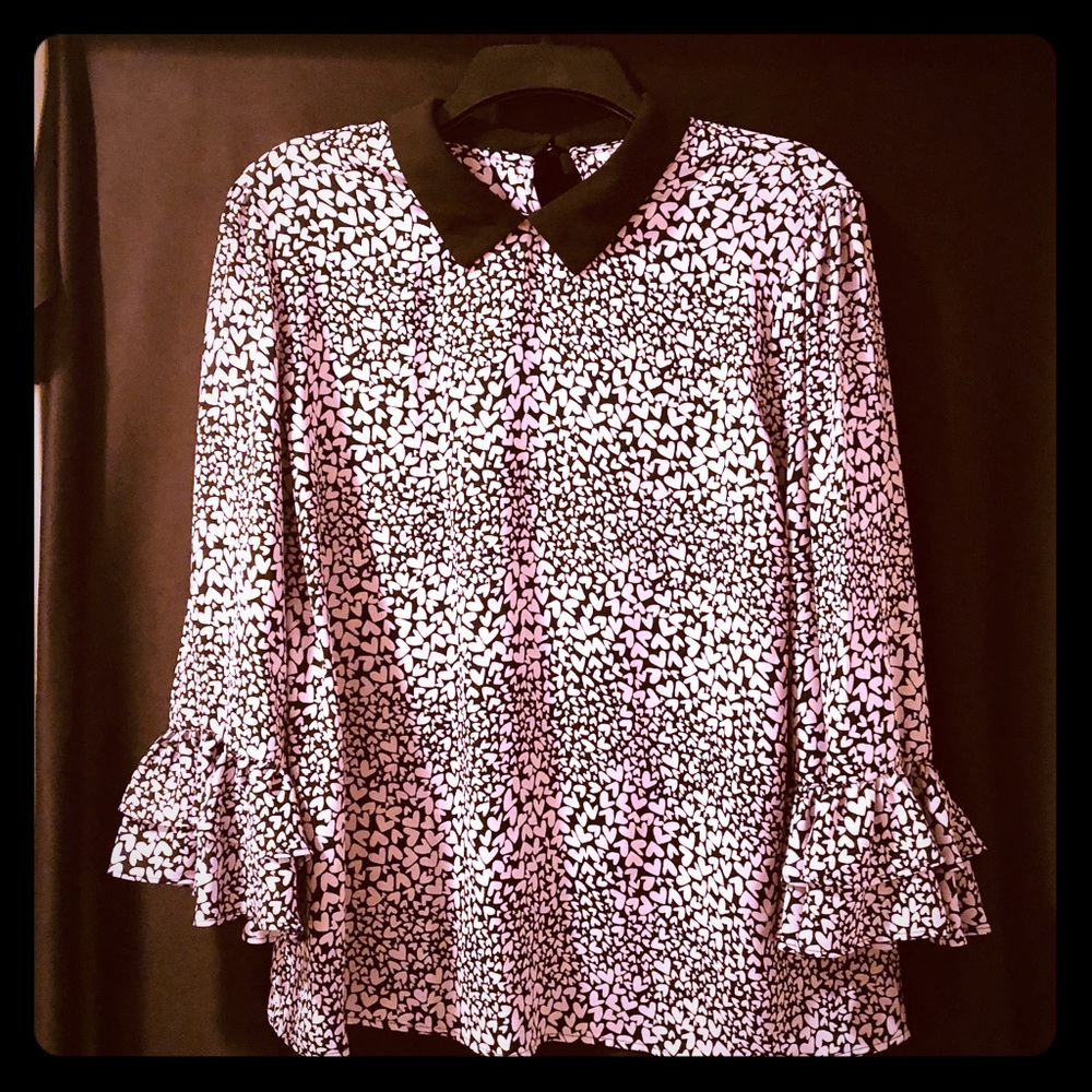 Elle Ruffle Sleeve Top